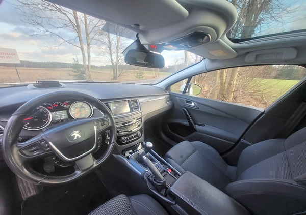 Peugeot 508 cena 35900 przebieg: 260000, rok produkcji 2015 z Jedlina-Zdrój małe 29